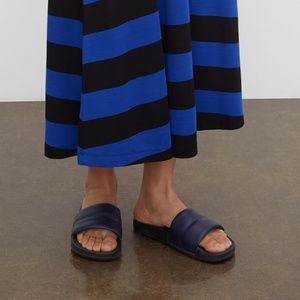 Club Monaco Slides - Brand New(tag on sole) - NEVER WORN - Navy And Black